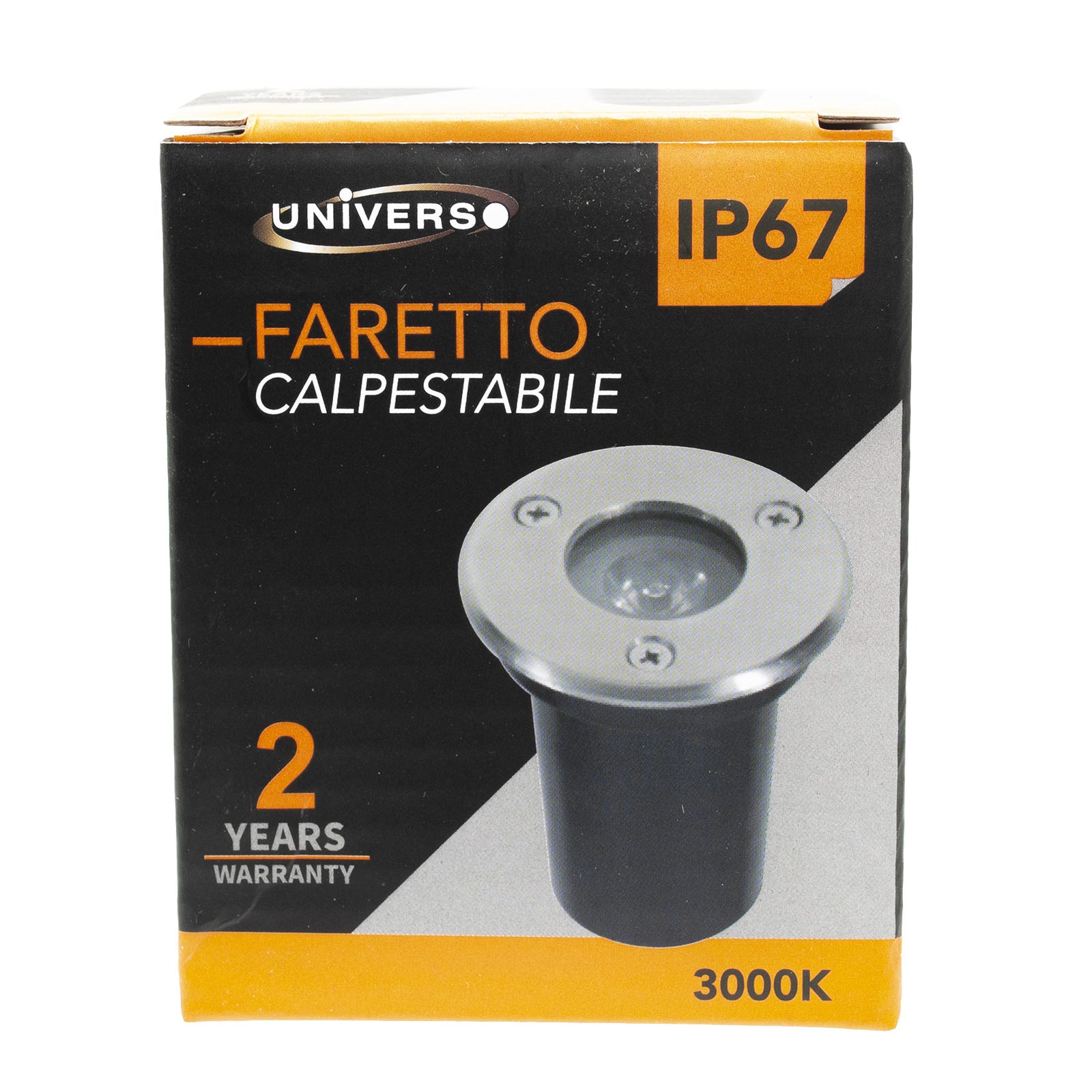 Spot à LED de chromothérapie GU10 6W encastré 65mm plafonnier salon de beauté bronzage 230V GOLD RGBW LIGHT 3000K - 6