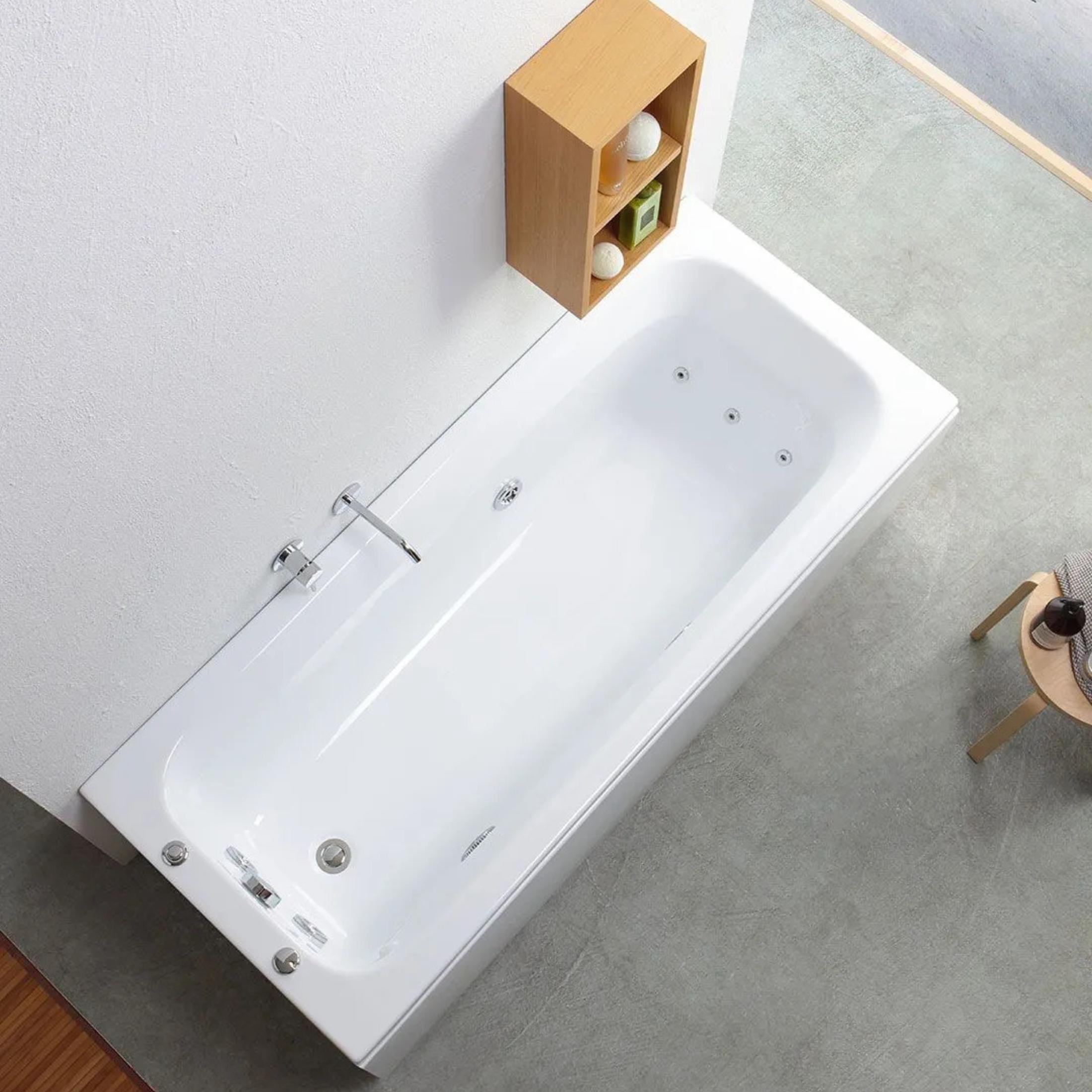 Baignoire d'hydromassage d'angle 