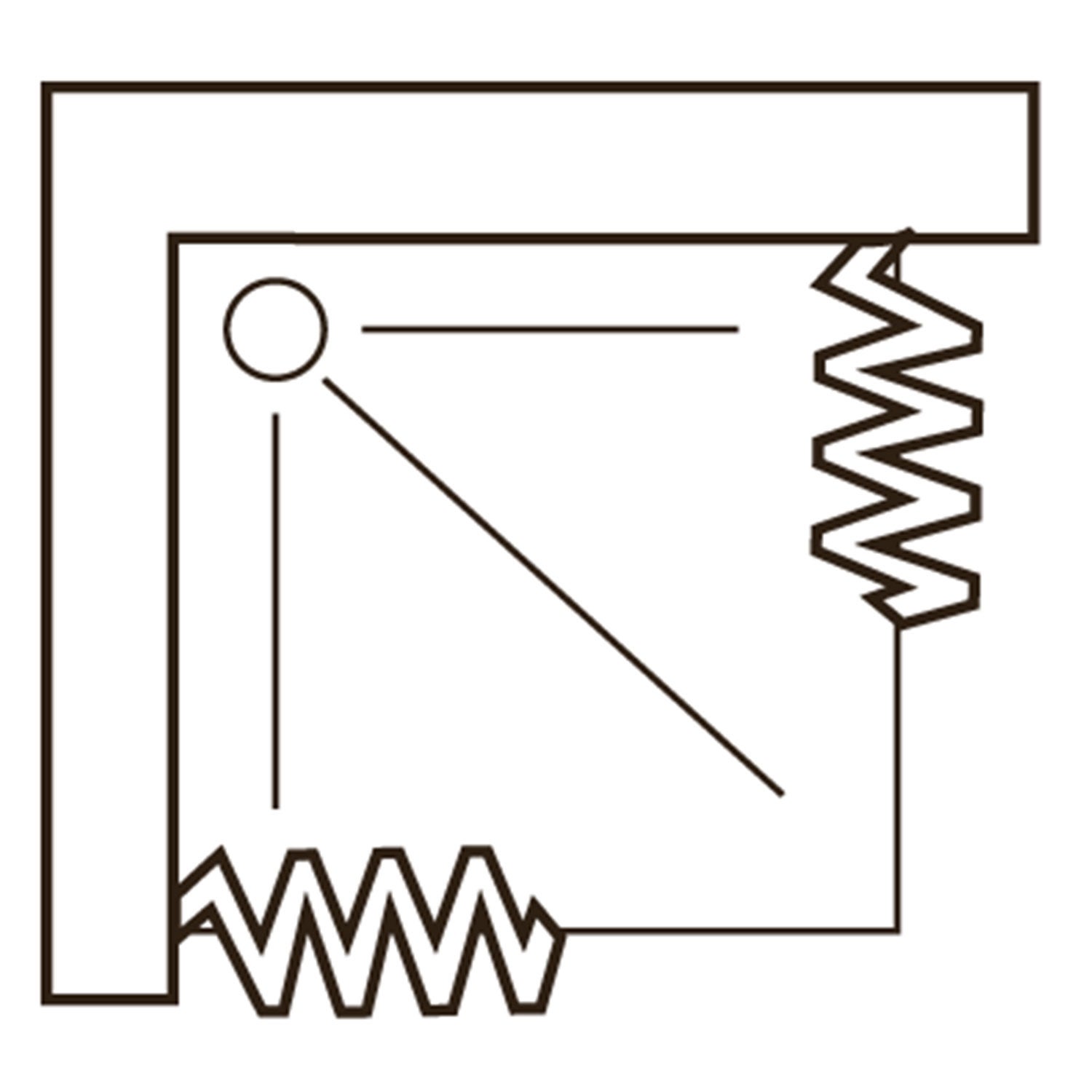 Mampara de Ducha 90x100 CM 185 de PVC mod. Acquario con apertura Central - 4