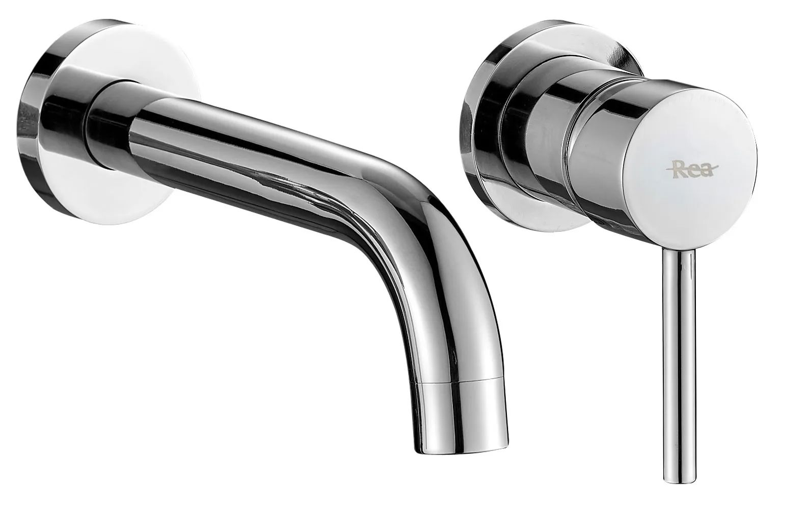 TORNEIRA OCULTA REA LUNGO + BOX CHROME - 7