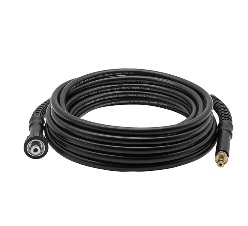 Zamienny wąż wysokociśnieniowy o długości 10 m, złączka 10 mm x M22, złączka węża do myjki ciśnieniowej Kärcher K2 (stary model).