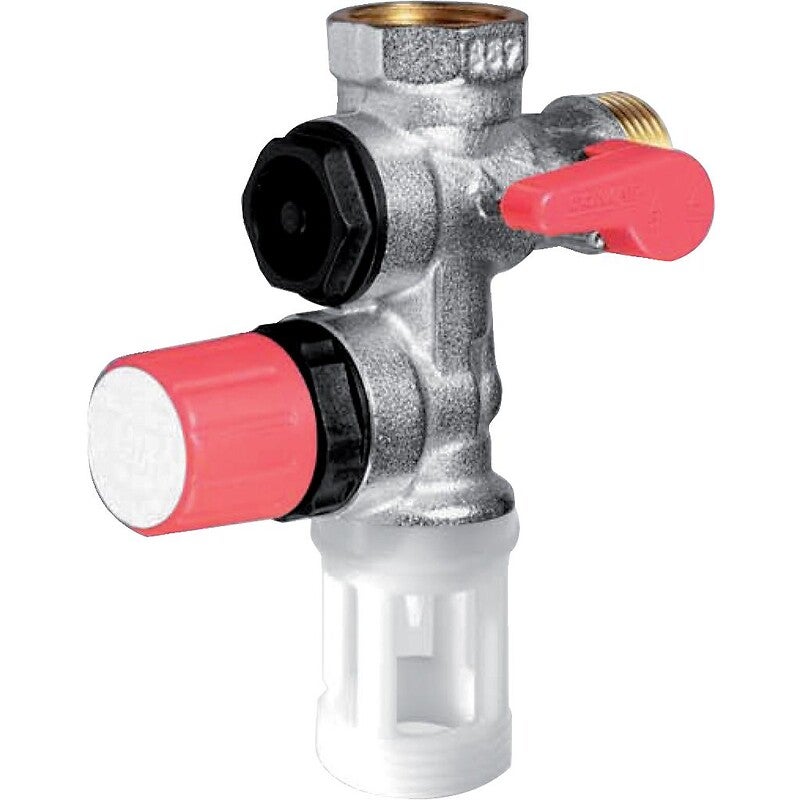 COMAP Groupe de sécurité 889 laiton droit pour chauffe eau, cumulus - 20x27 ou 3/4