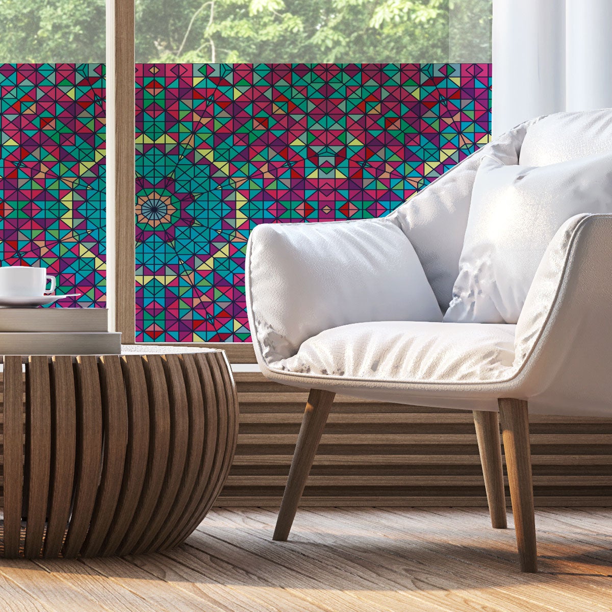 Naklejka tablicowa kredowa – ścieralna naklejka ścienna – KRÓLIK – 60x50cm