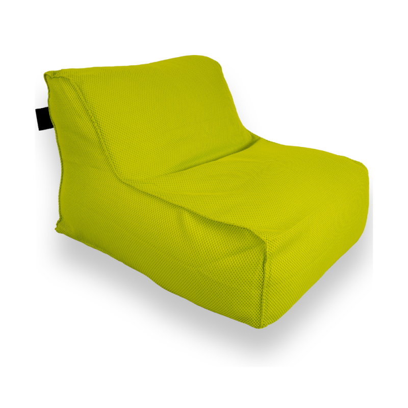 Fauteuil piscine XL flottant 100 × 90 × 70 cm intérieur / extérieur sans polystyrène – Vert (DC10090-2) - 4