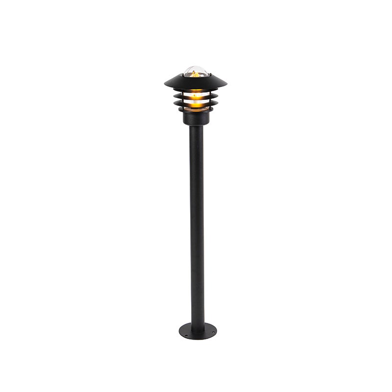 Nowoczesna lampa zewnętrzna czarna 100 cm IP44 - Prato