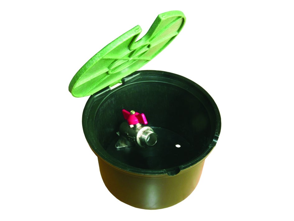 Pozzetto Di Irrigazione Rain Circolare In PVC Con Coperchio Per Giardino