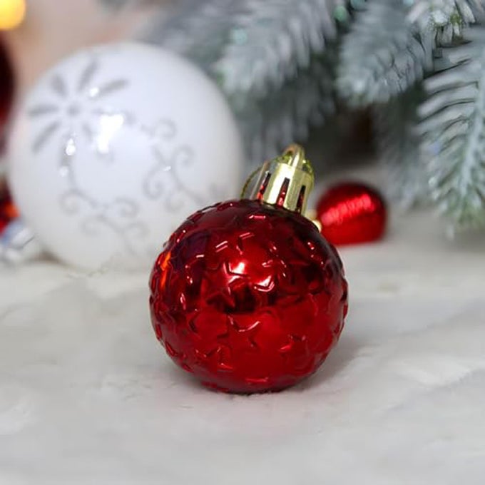 Adorno navideño de oso - Adorno navideño rojo y verde irrompible para árbol de Navidad - Juego de decoración para árbol de Navidad 2025 - 6