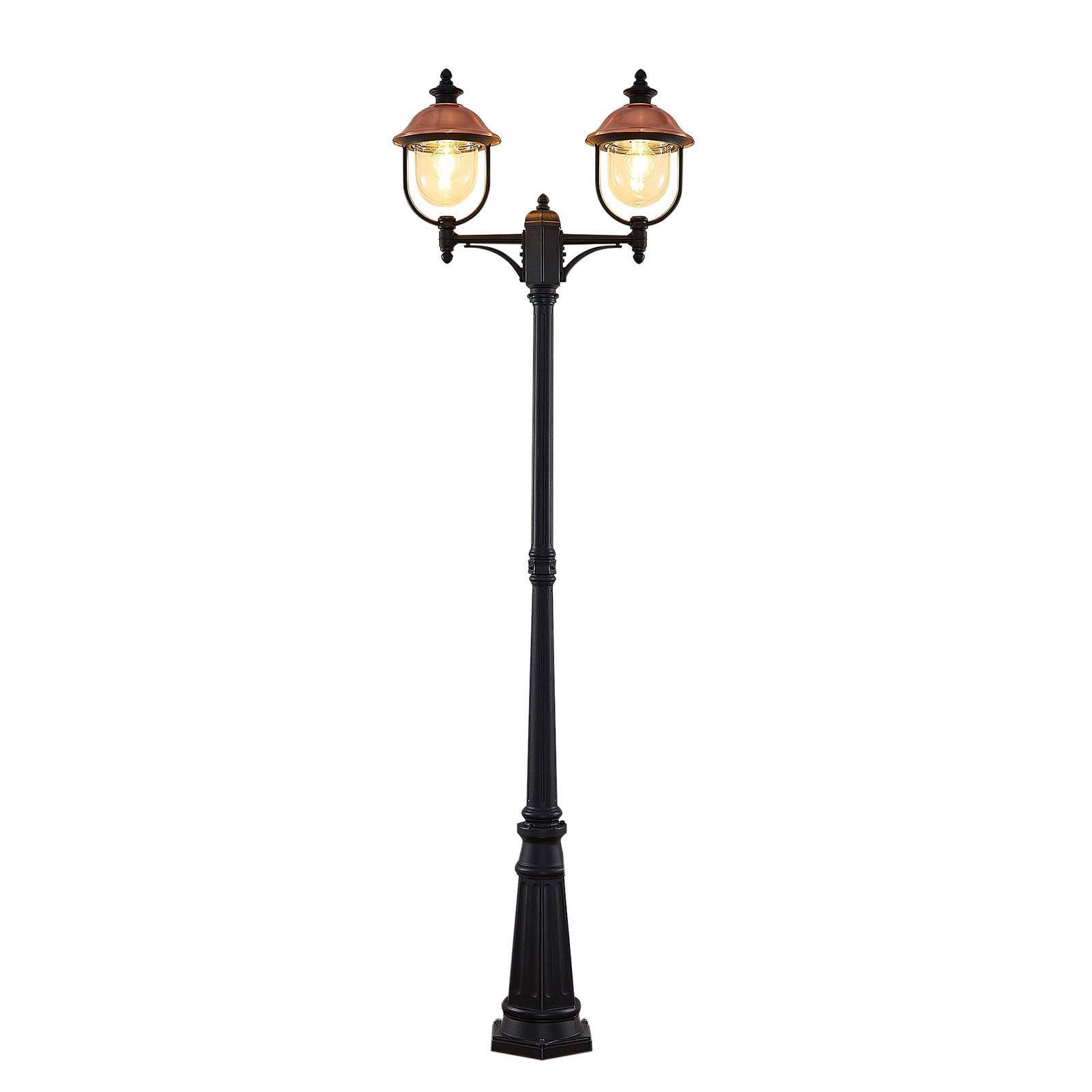 Lindby Lámpara Para Exterior Giavanna (Moderno) En Negro Hecho De