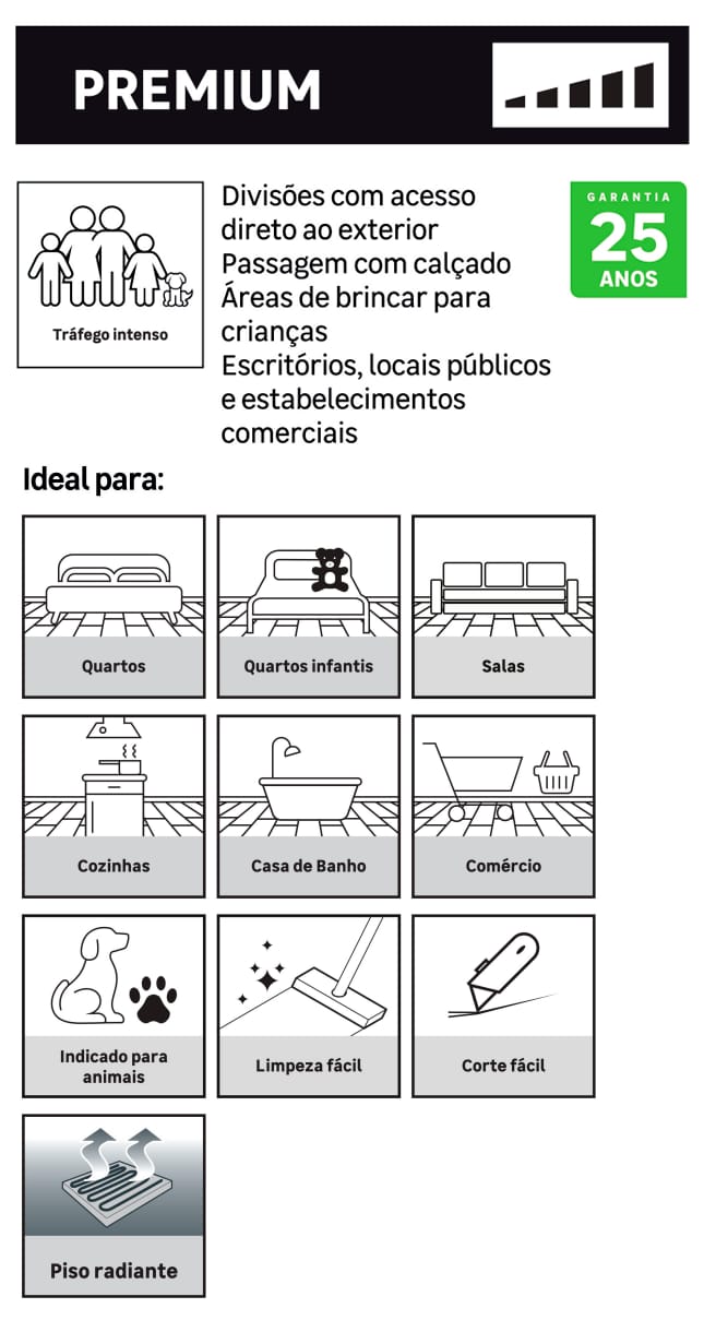 Lame PVC clipsable avec sous-couche intégrée intenso extreme ARTENS - TERAMO Effet bois foncé - 1,54 m²/ 7 Lames - 8