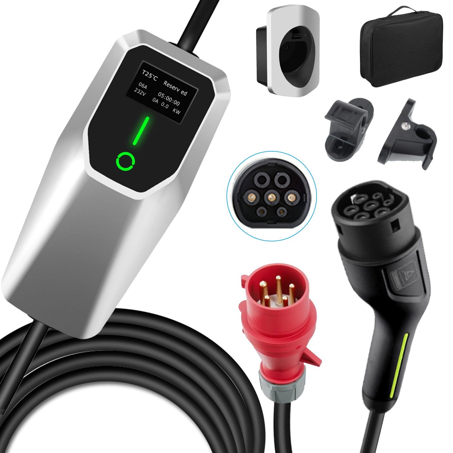 Support voiture avec chargeur 10W en plastique recyclé RCS - IDM'Com Support voiture avec chargeur 10W en plastique recyclé RCS - IDM'Com