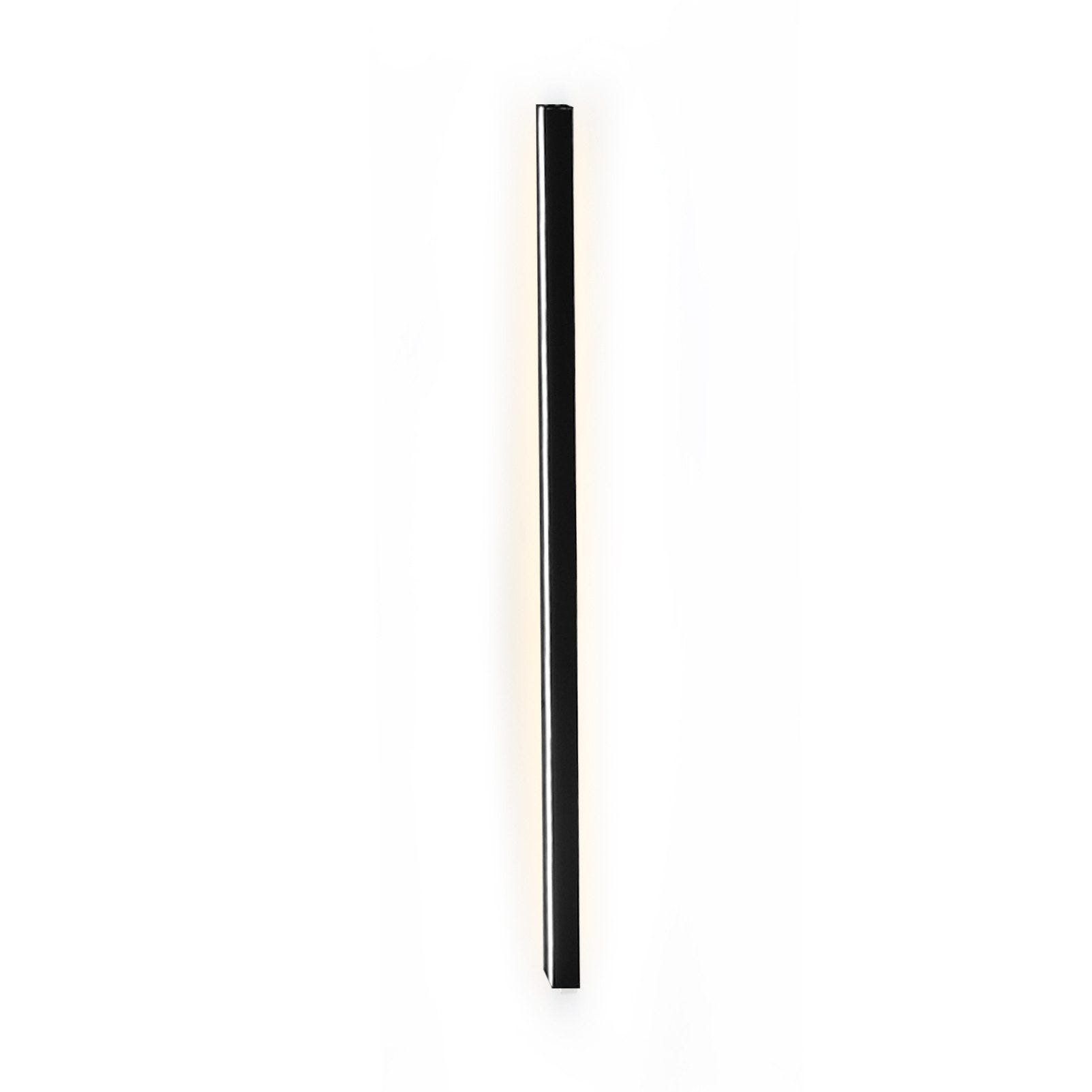 ZMH Nowoczesna, czarna lampa ścienna LED do wnętrz, 100 cm, do przedpokoju i sypialni - 2