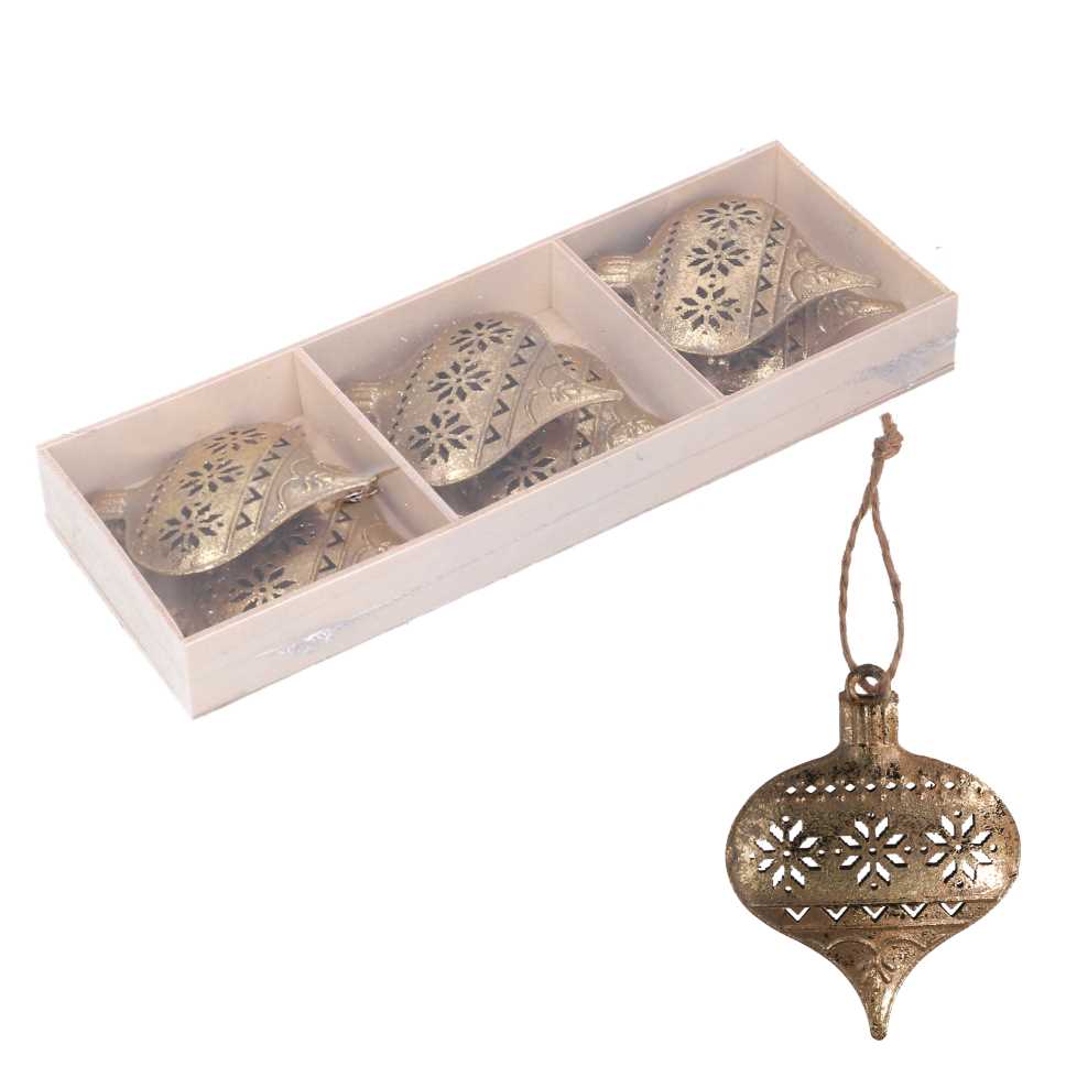 Décorations De Noël En Forme De Glands Animaux De La Forêt - Lot De 6 Pendentifs En Acrylique 7.5cm, Pour Sapin, Fenêtre, Jardin