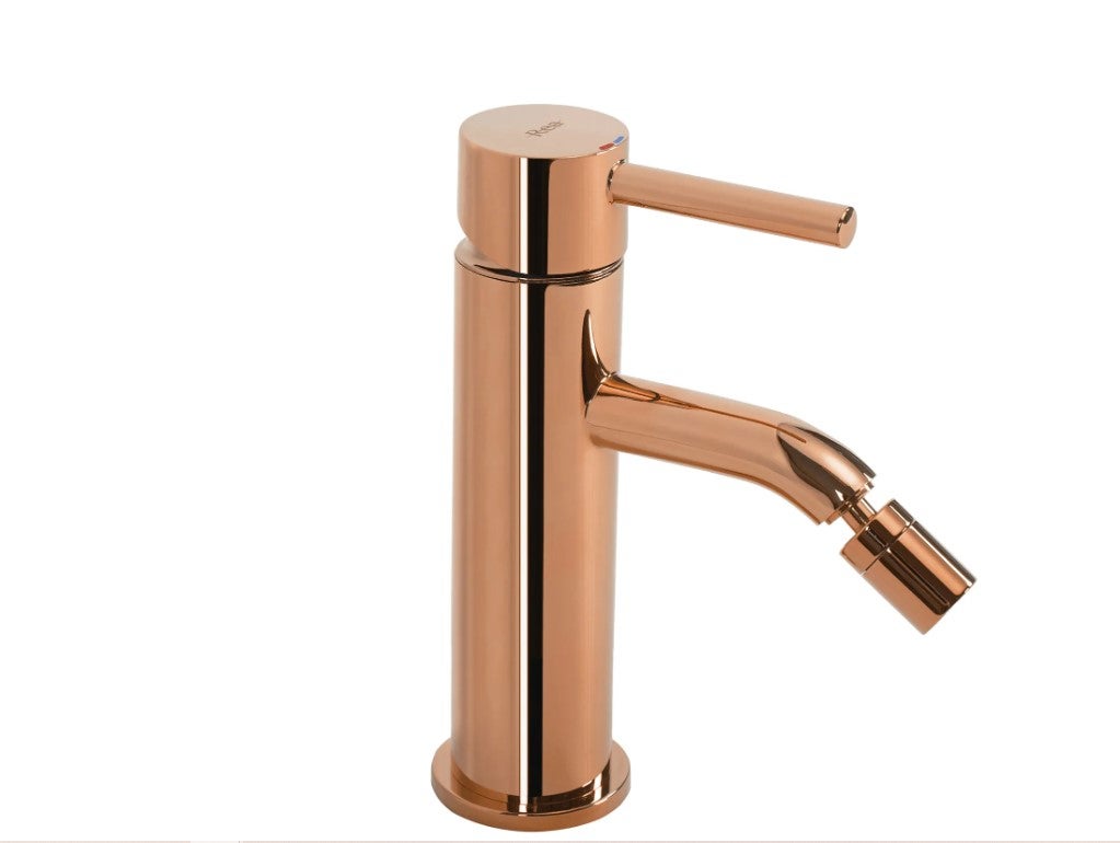 Bateria bidetowa Rea Lungo Miedź