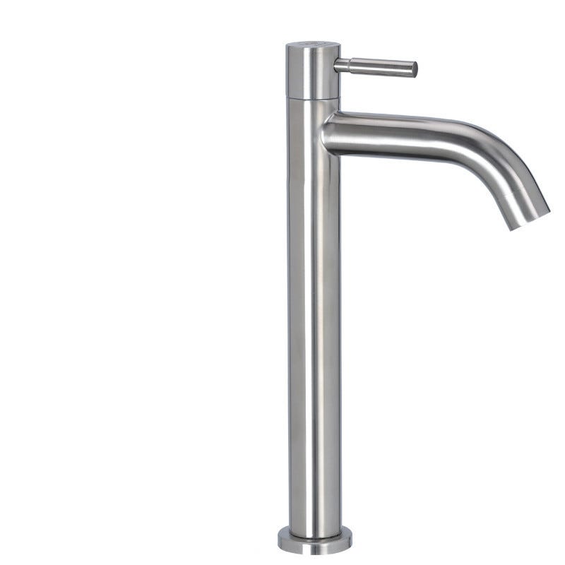 Miscelatore In Acciaio Inox Versione Alta Per Lavabo Senza Scarico Di Tubico Nil - Foto 4