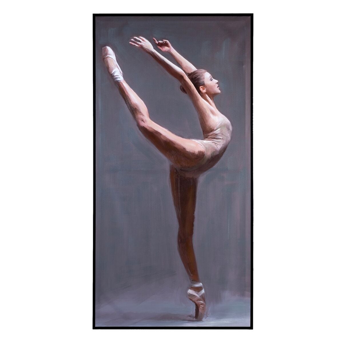 Cuadro 70 x 3,5 x 140 cm Lienzo Bailarina | Leroy Merlin
