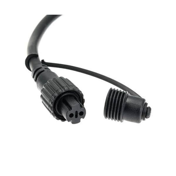 Câble d'alimentation noir 1.5M pour guirlande guinguette IP44 230V Lotti - 3