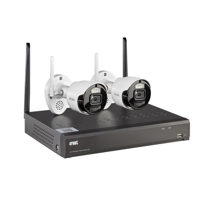 URMET - Kit Vidéo IP Wifi avec 2 Caméras - 1098/820