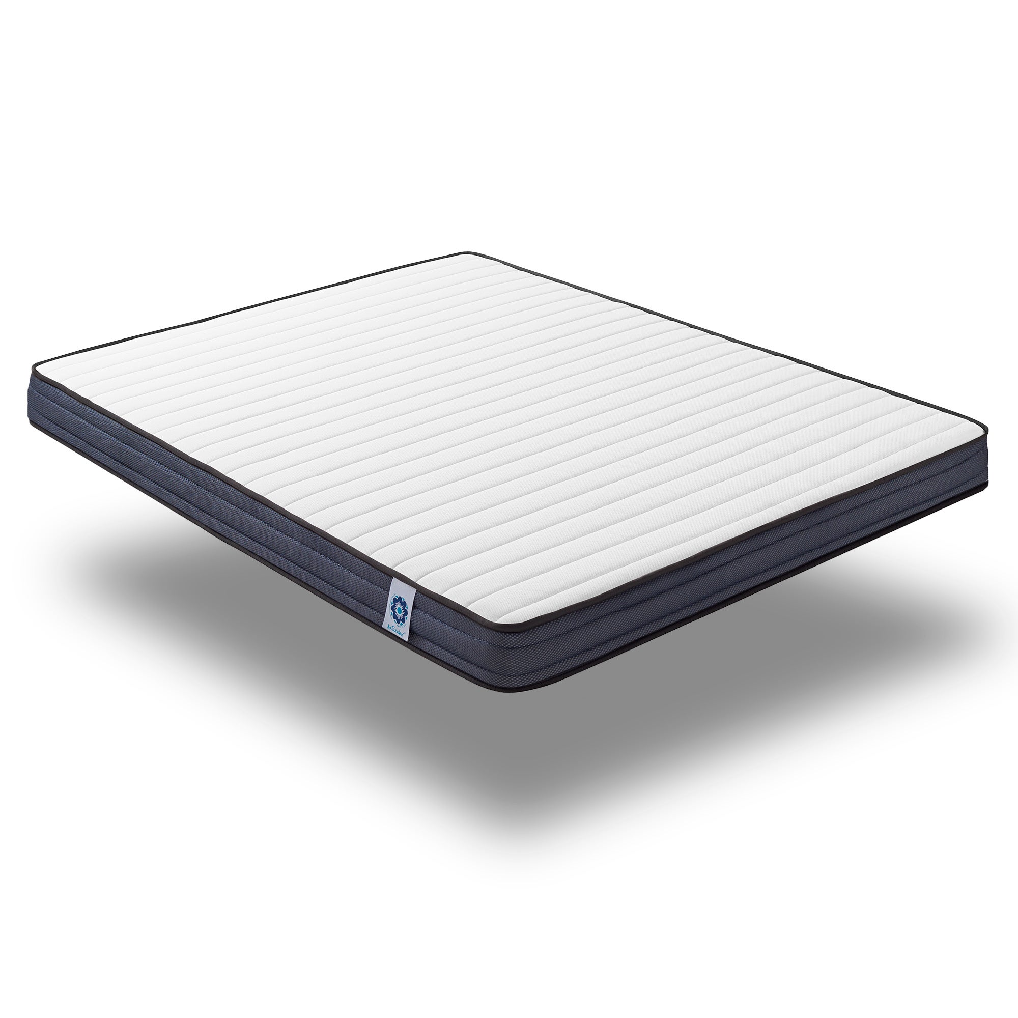 Matelas Perfectsleep 90x190 cm - Mousse à mémoire de forme HR - Blue Latex - Epaisseur 14 cm - 7 Zones - Respirant - Hypoallergénique - 8