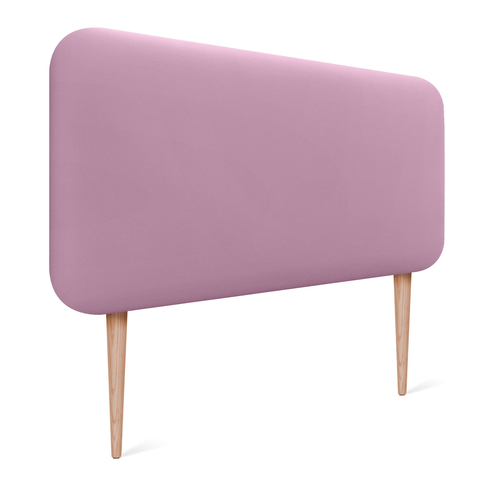 Testata Letto Imbottita DHOME In Similpelle Bianco Hueso - 95cm Liscia Di Lusso Con Trattamento Antimacchia