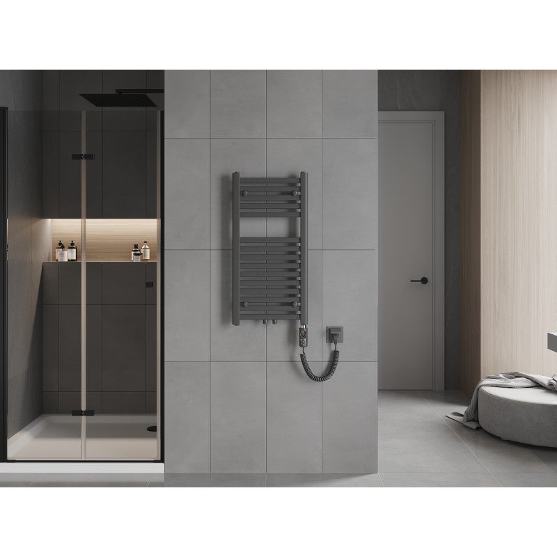 Mexen Hades grzejnik elektryczny 800 x 400 mm, 300 W, antracyt - W104-0800-400-2300-66 - 3