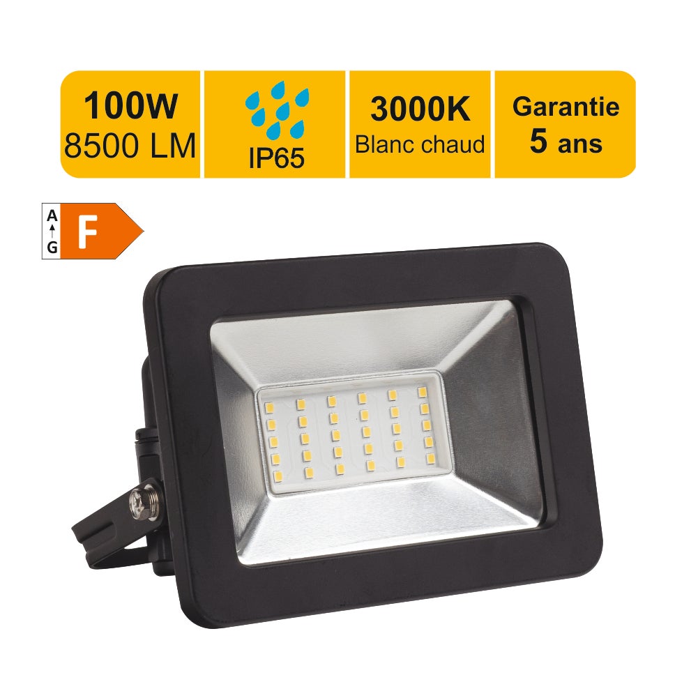 Lot De 4 Projecteur Led 50W 5000Lm Super Lumineux Spot Led Extérieur
