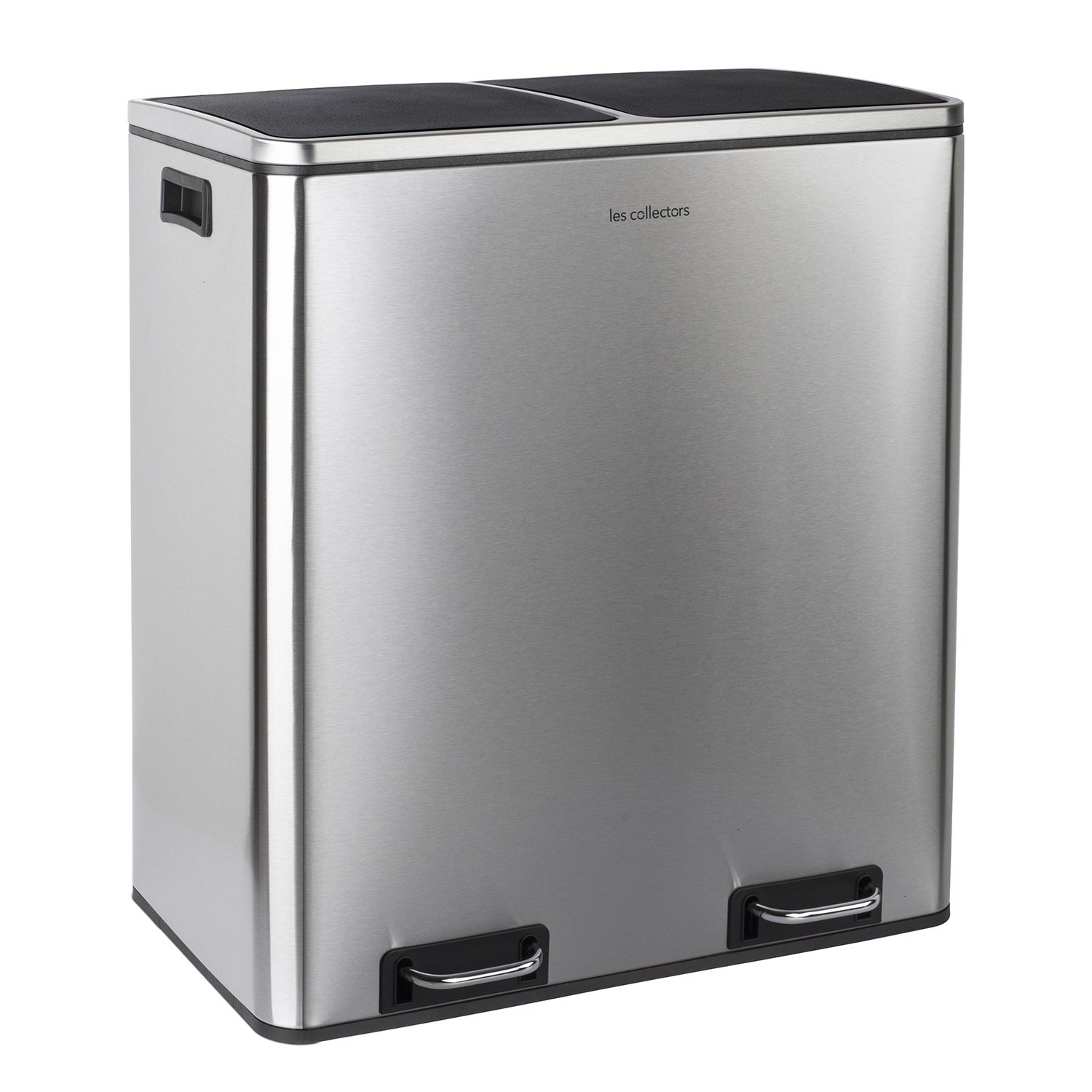 Les Collectors N°904 Pattumiera per raccolta differenziata, Capacità 2x30L,Chiusura silenziosa,Secchi interni rimovibili,Pratico, Resistente,Design - 4