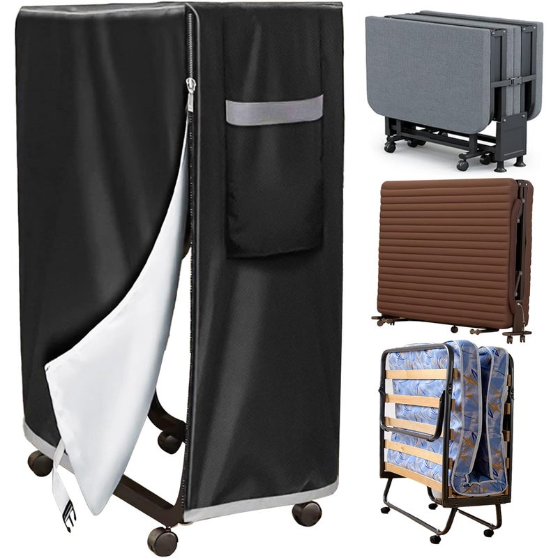 Wielofunkcyjny, wodoodporny, składany pokrowiec na materac, 99 x 38 x 114 cm.