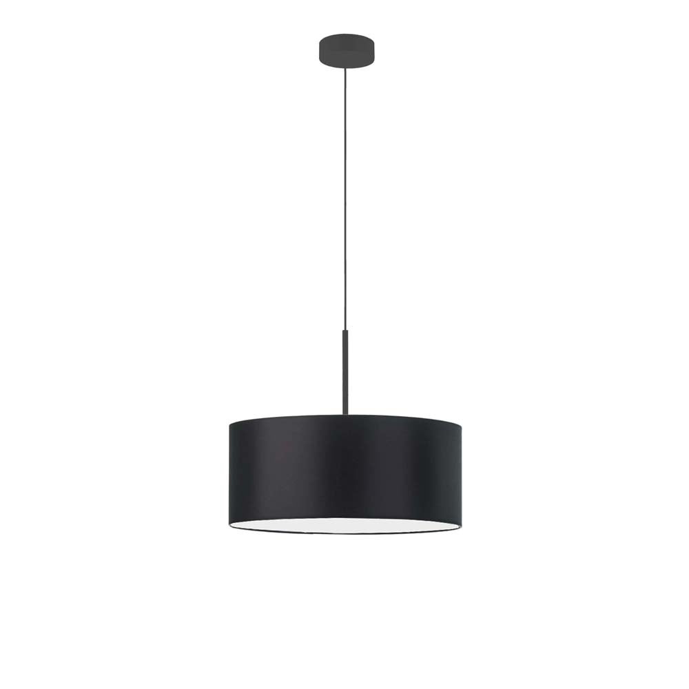Lampa wisząca zwis żyrandol sufitowa z abażurem walec JAZZ 40 cm