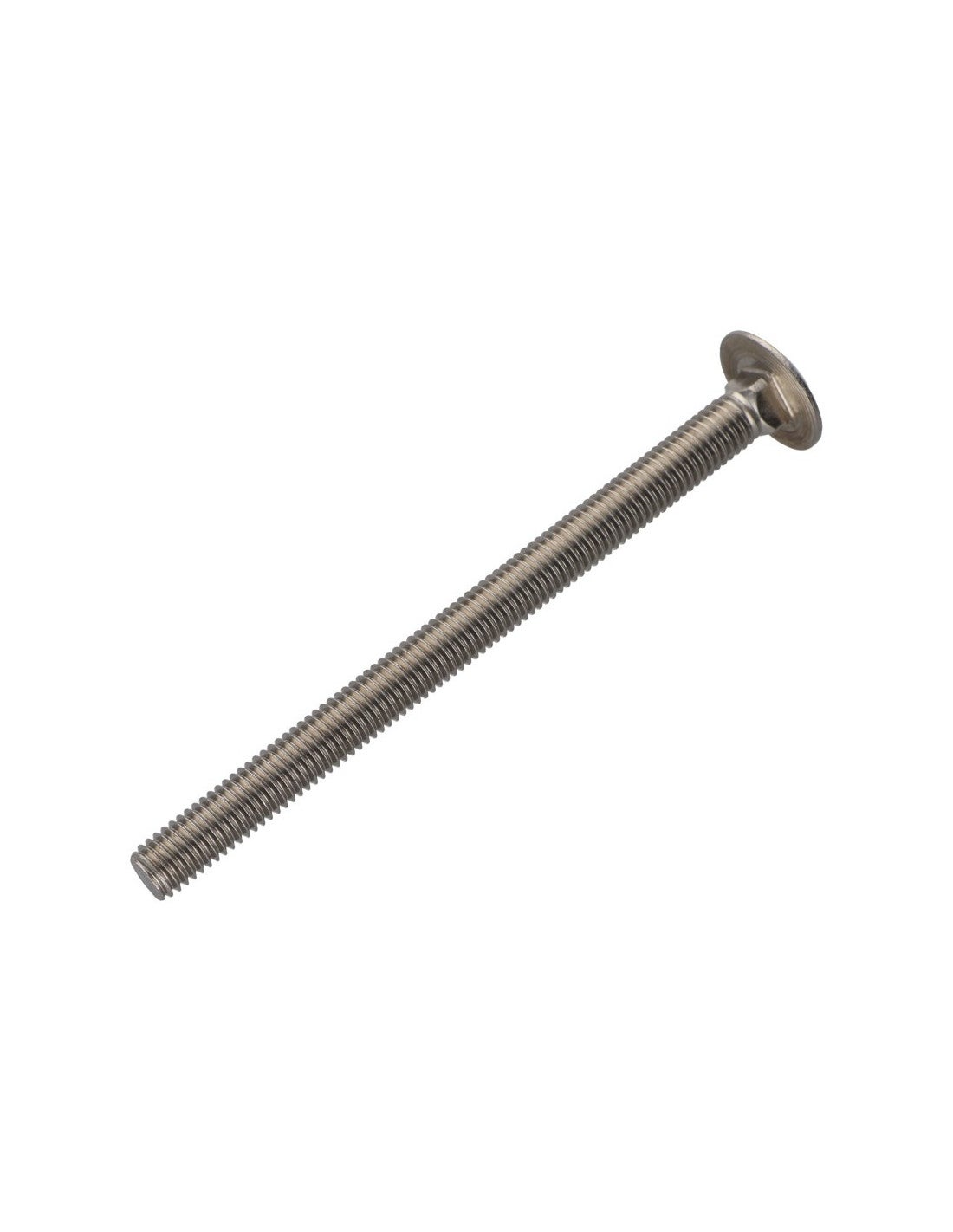 TRCC JAPY tête ronde collet carré Inox A2 M12X200 Filetage total-1 pièce - 2
