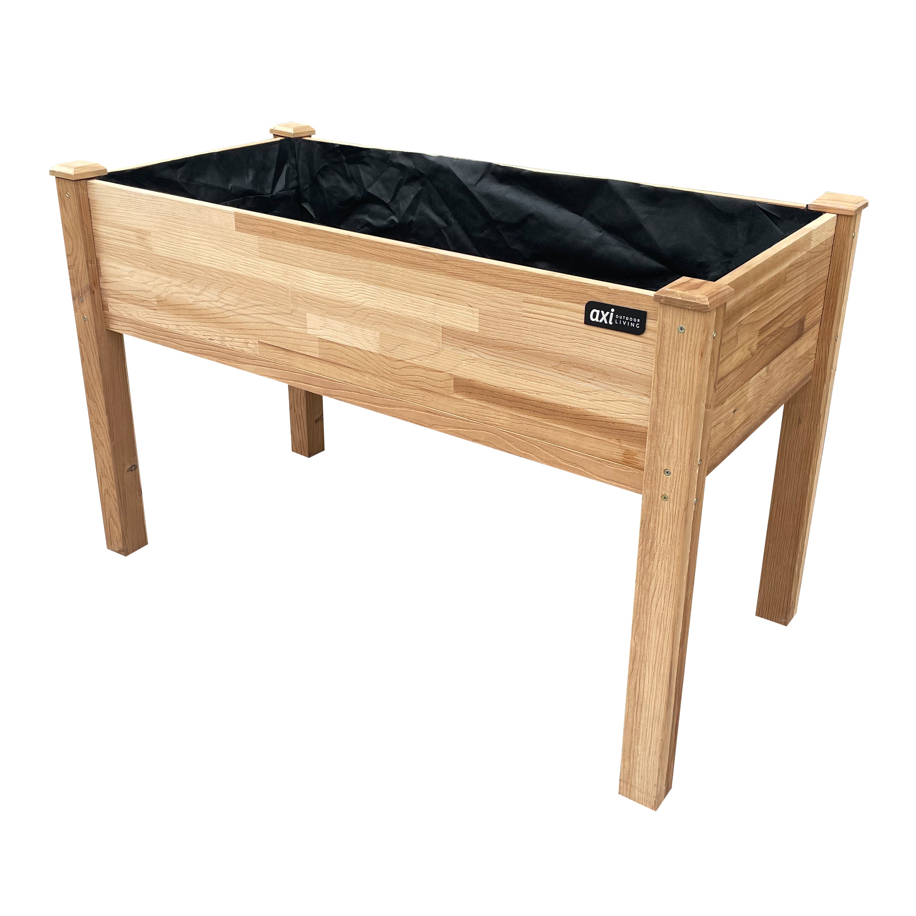 AXI Fioriera rialzata, marrone | Fioriera Legno di hemlock FSC 100% - Dimensioni pratiche per giardino/balcone/terrazza - 122 x 61 x 78 cm - 4