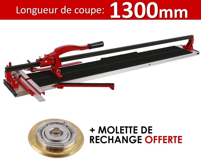 Coupe-carreaux manuel, L.1300 mm