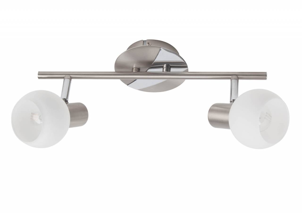 Spot Tiara stal/biały h160l385 E14 2x40W - 4