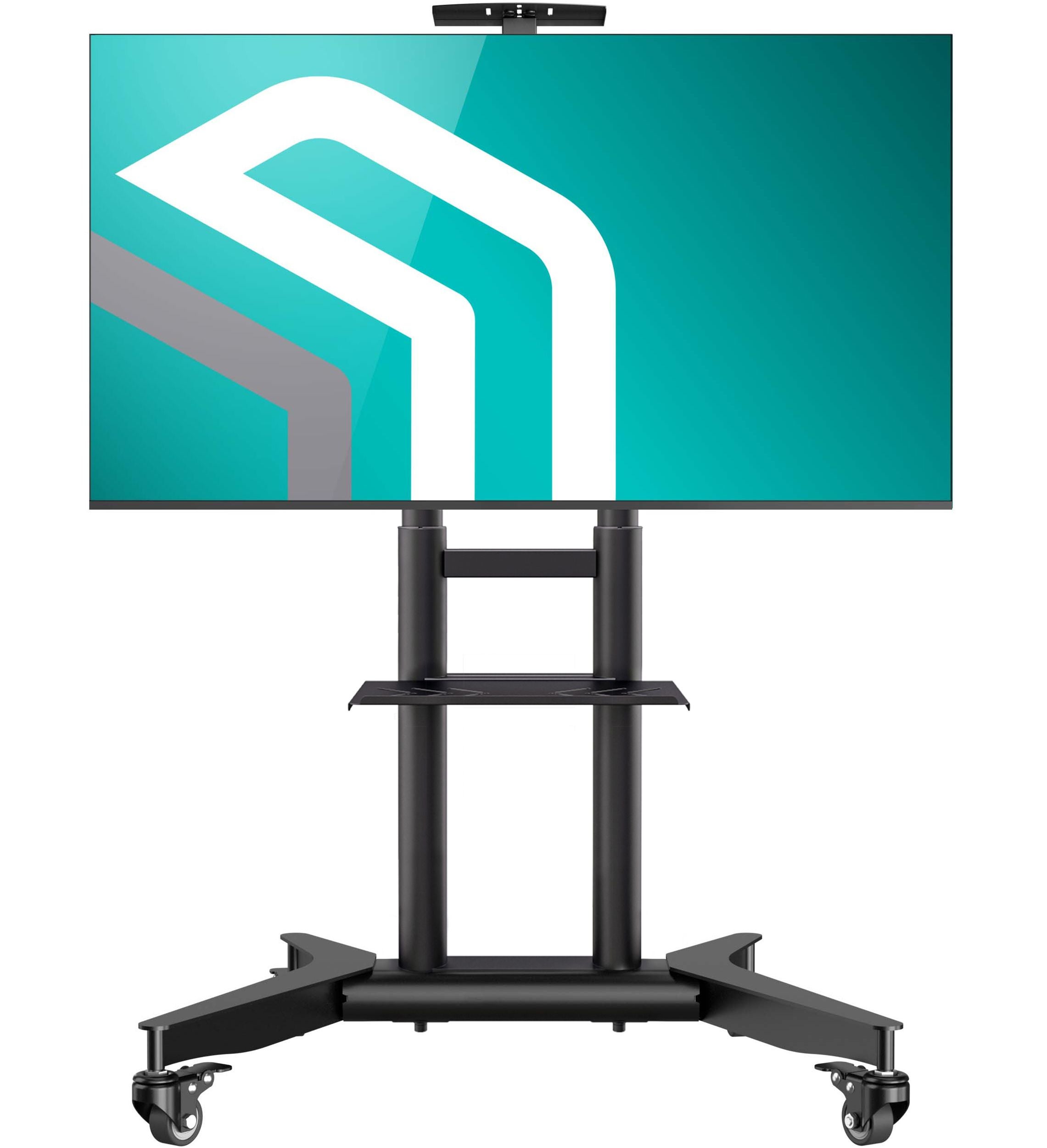 Soporte TV Móvil Con Ruedas Para Pantallas De 32 A 75″ – Ajustable En Altura Y VESA 400x400mm
