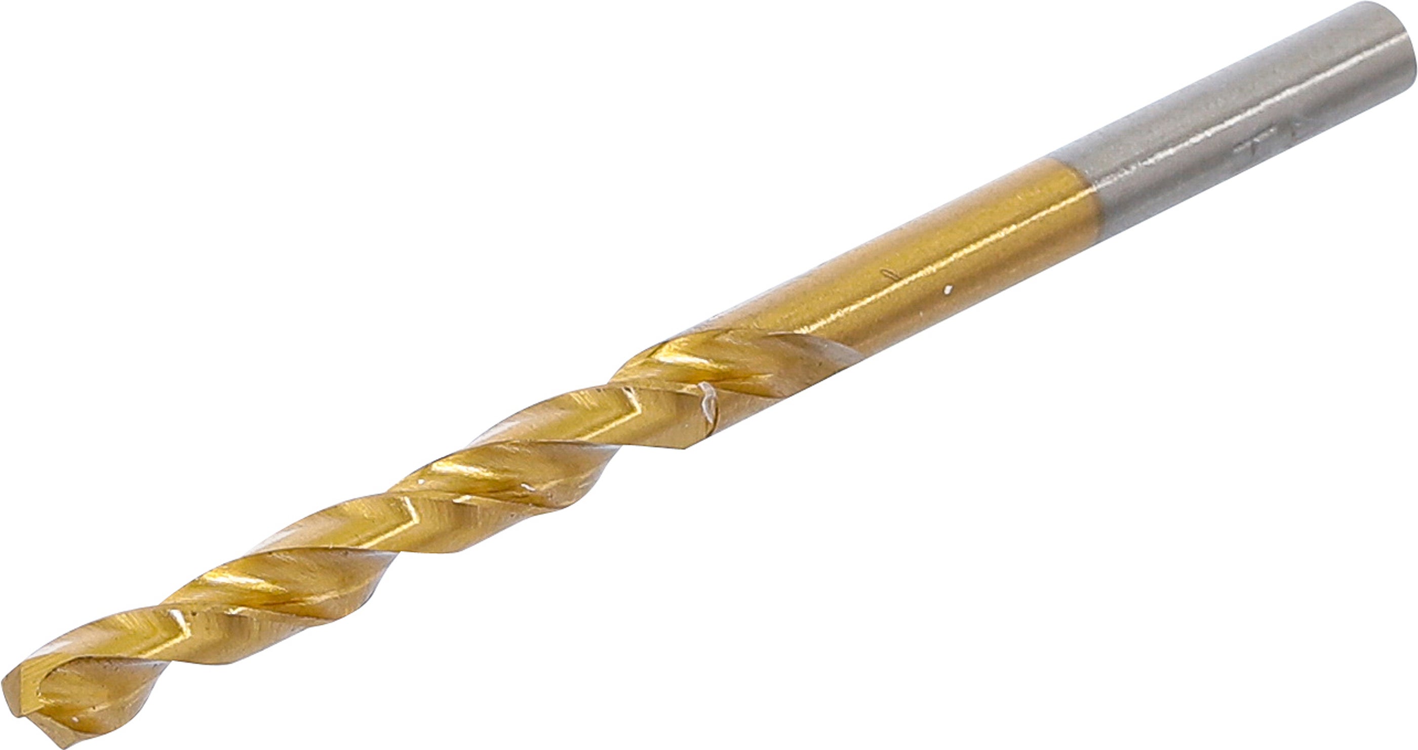Wiertło kręte BGS HSS-G tytanowo-azotowane 4,5 mm - 2040-4.5