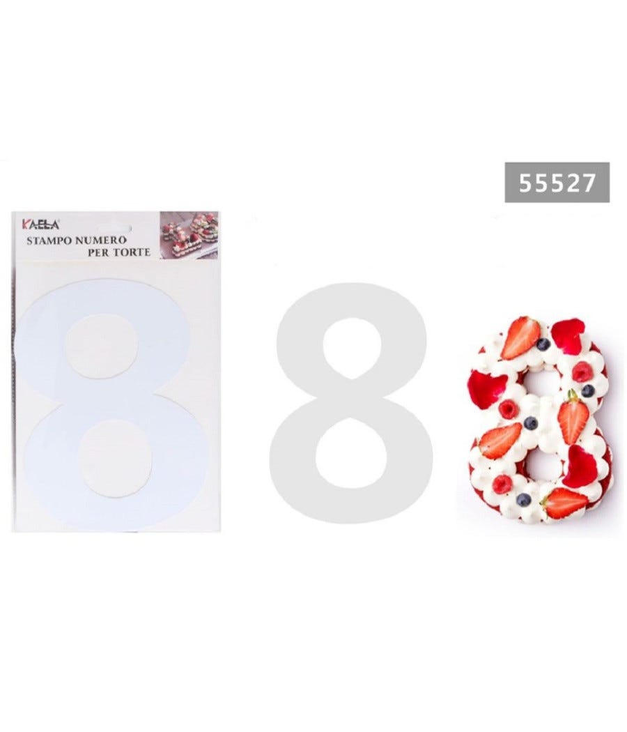 Stampi Per Torte Da 0 A 8 Pollici Con Numero Arabo Per Torte Decorative Per Torte Fai Da Te, Matrimonio, Compleanno, Anniversario, Bianco : Amazon.it: Casa E Cucina