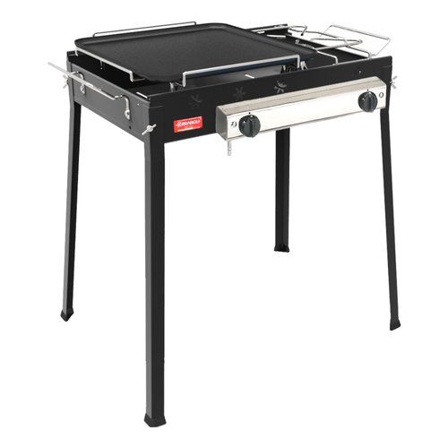 Ferraboli barbecue gas combinato gas/gpl/metano carrello griglia38x38 - 42