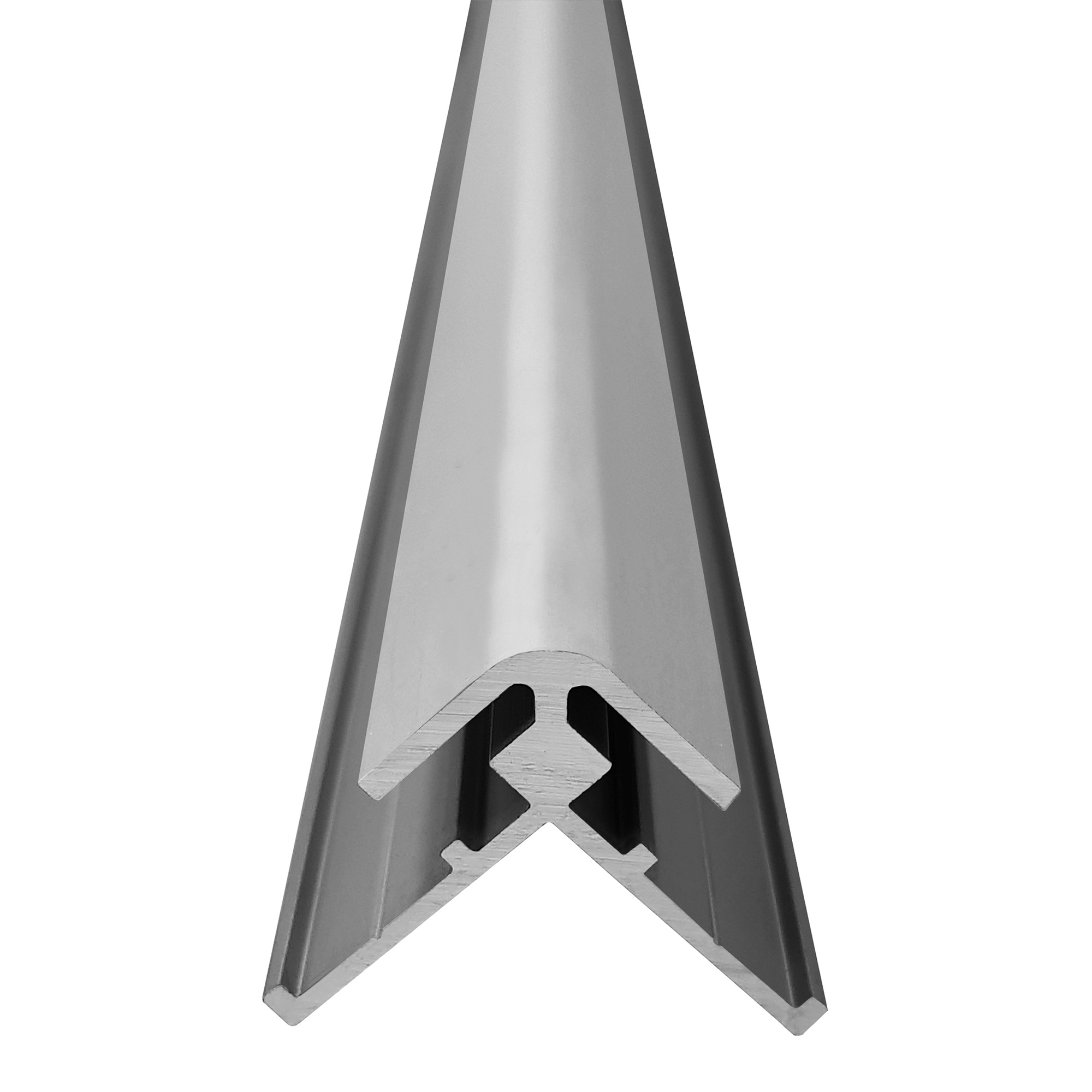 Profilé angle 90° extérieur pour panneau VIPANEL 3 mm Aluminium mat