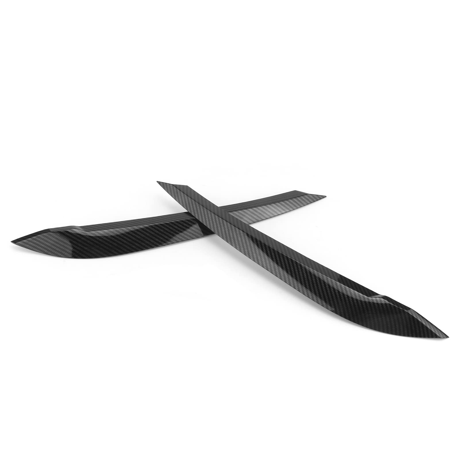 HDCF Fibre De Carbone Phares Sourcils Paupières Autocollants