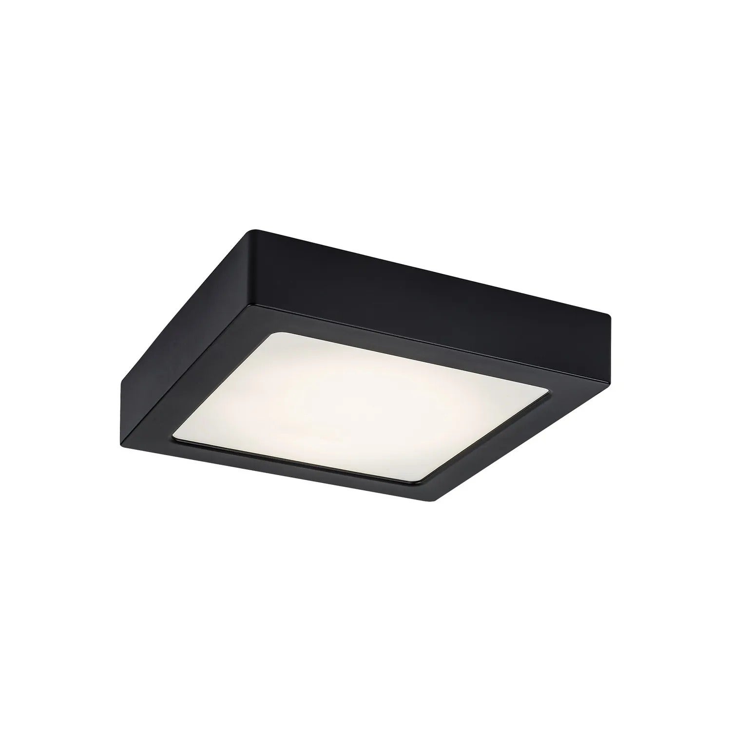 Plafon kwadratowy Shaun2 LED 15W Neutralna biel 1560lm czarno-biały wym:3,3x16,5x16,5cm IP20 Rabalux
