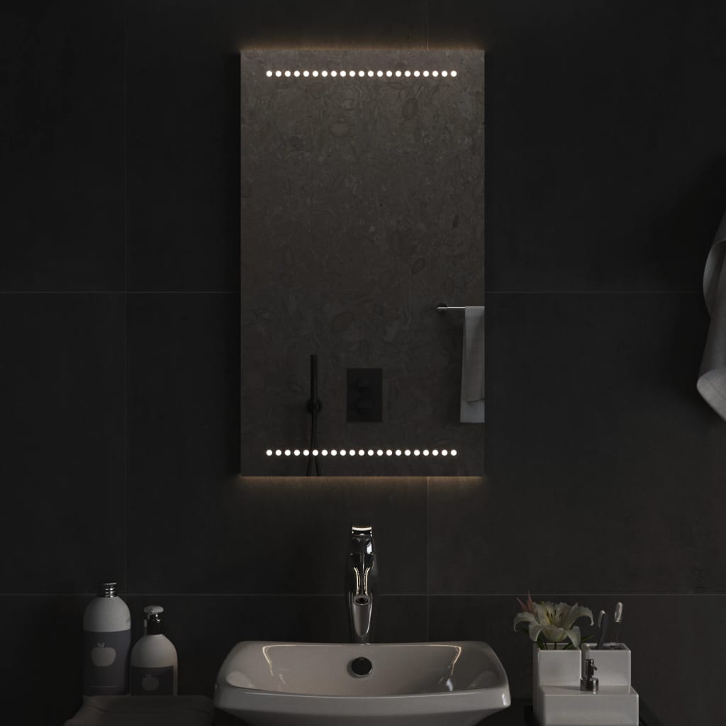 Miroir de salle de bain à LED 40x70 cm vidaXL - 3