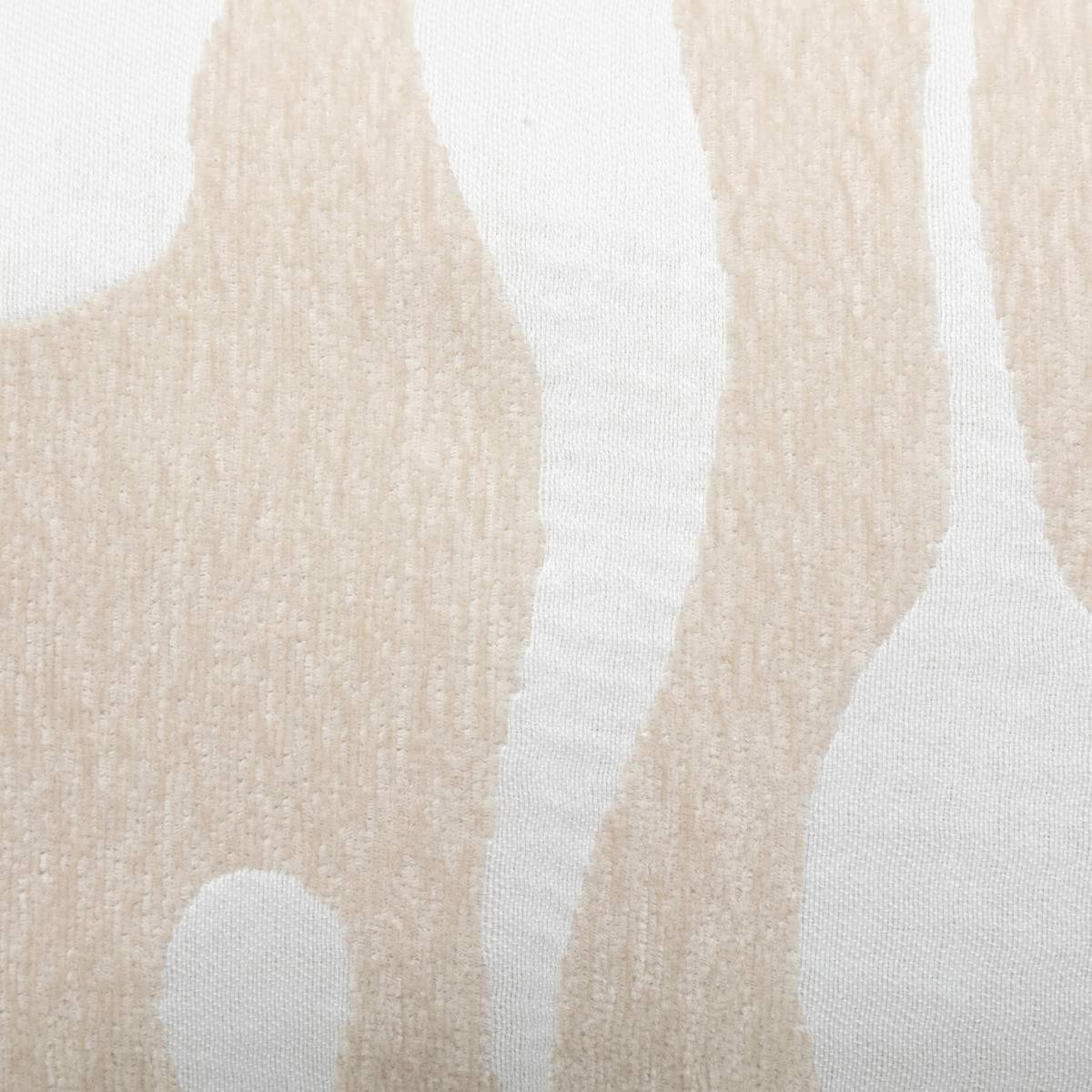 Coussin jacquard Madini beige lin 30x50cm - Atmosphera Créateur d'intérieur - 4