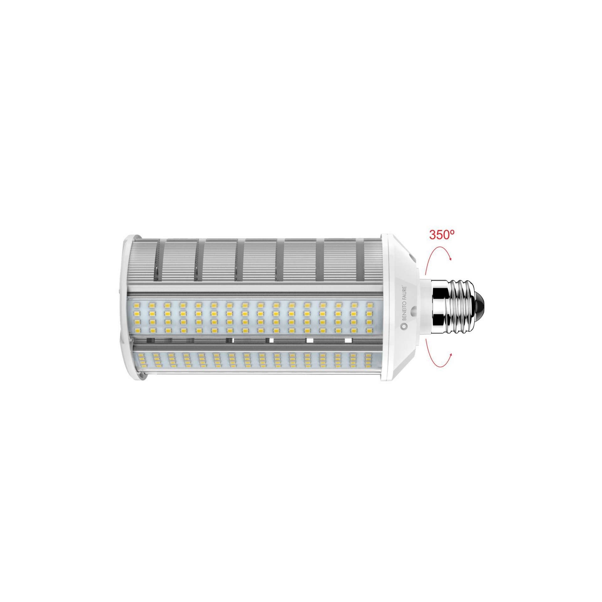 Projector LED SMILE 40W E27 priză retrofit 120° 5000K 6000lm IP64 Beneito & Faure - Iluminat profesional, foarte eficient pentru exterior