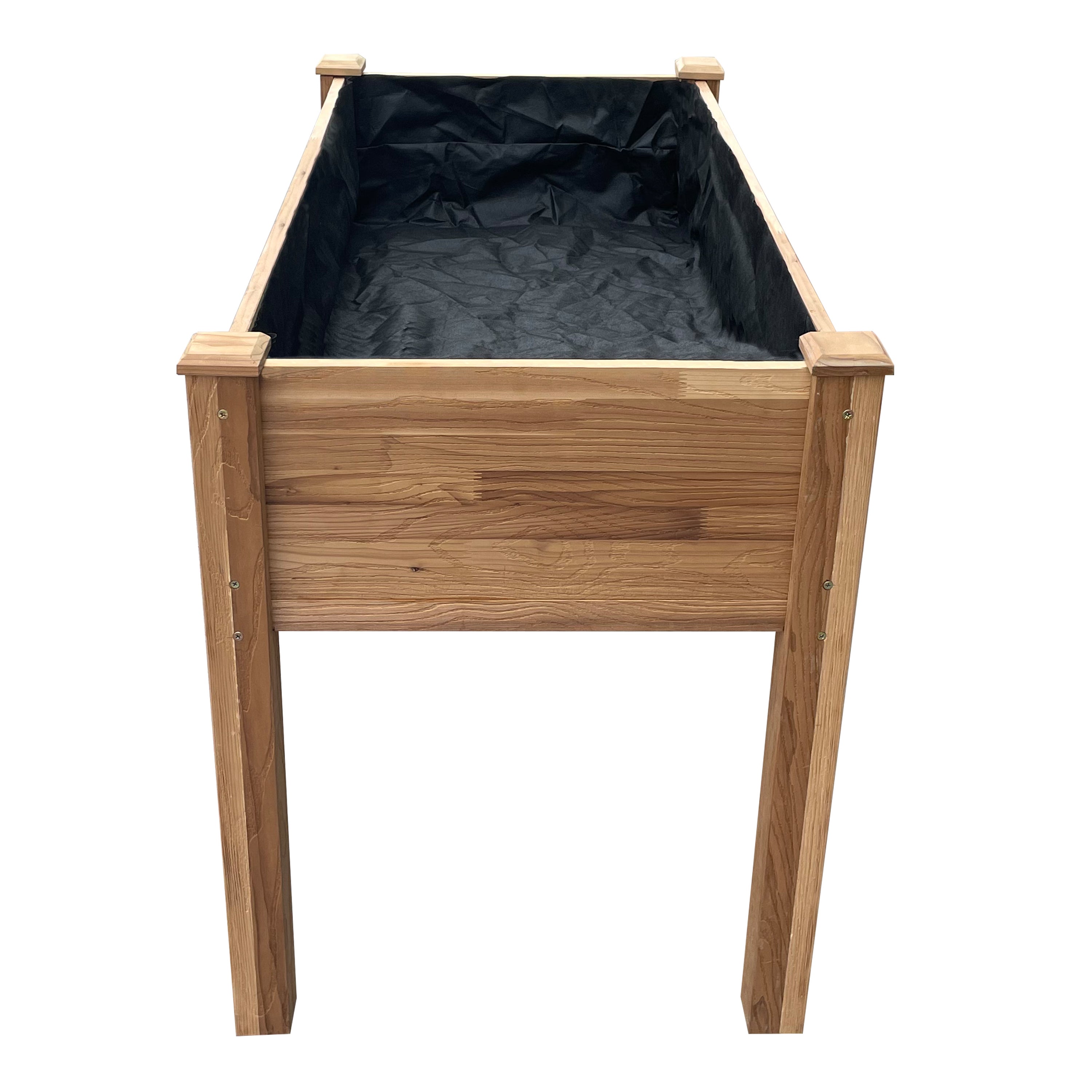 AXI Fioriera rialzata, marrone | Fioriera Legno di hemlock FSC 100% - Dimensioni pratiche per giardino/balcone/terrazza - 122 x 61 x 78 cm - 5