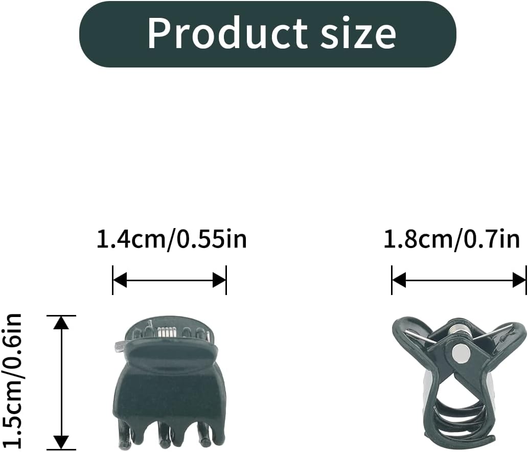 100 Pieces Clips de Support Plante,Clips pour Plantes Grimpantes,Clips Attache Tuteur,pour Plantes,Fleurs-Orchidée Style - 2