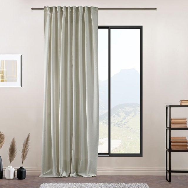 Juego De 2 Cortinas Cortas Color Mostaza Vianney | Envío Gratis