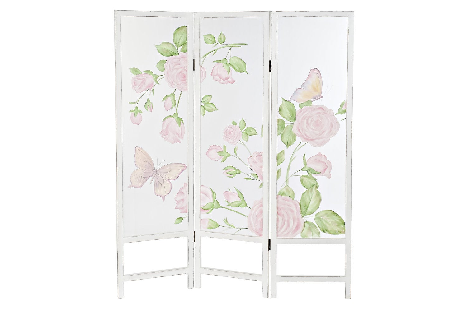 Legendarte Paravento Separè Per Interni Roseto Su Legno – 145x170 Cm, 4 Pannelli, Stampa Fronte/Retro, Design Moderno Per Casa E Ufficio, Made In EU - 5