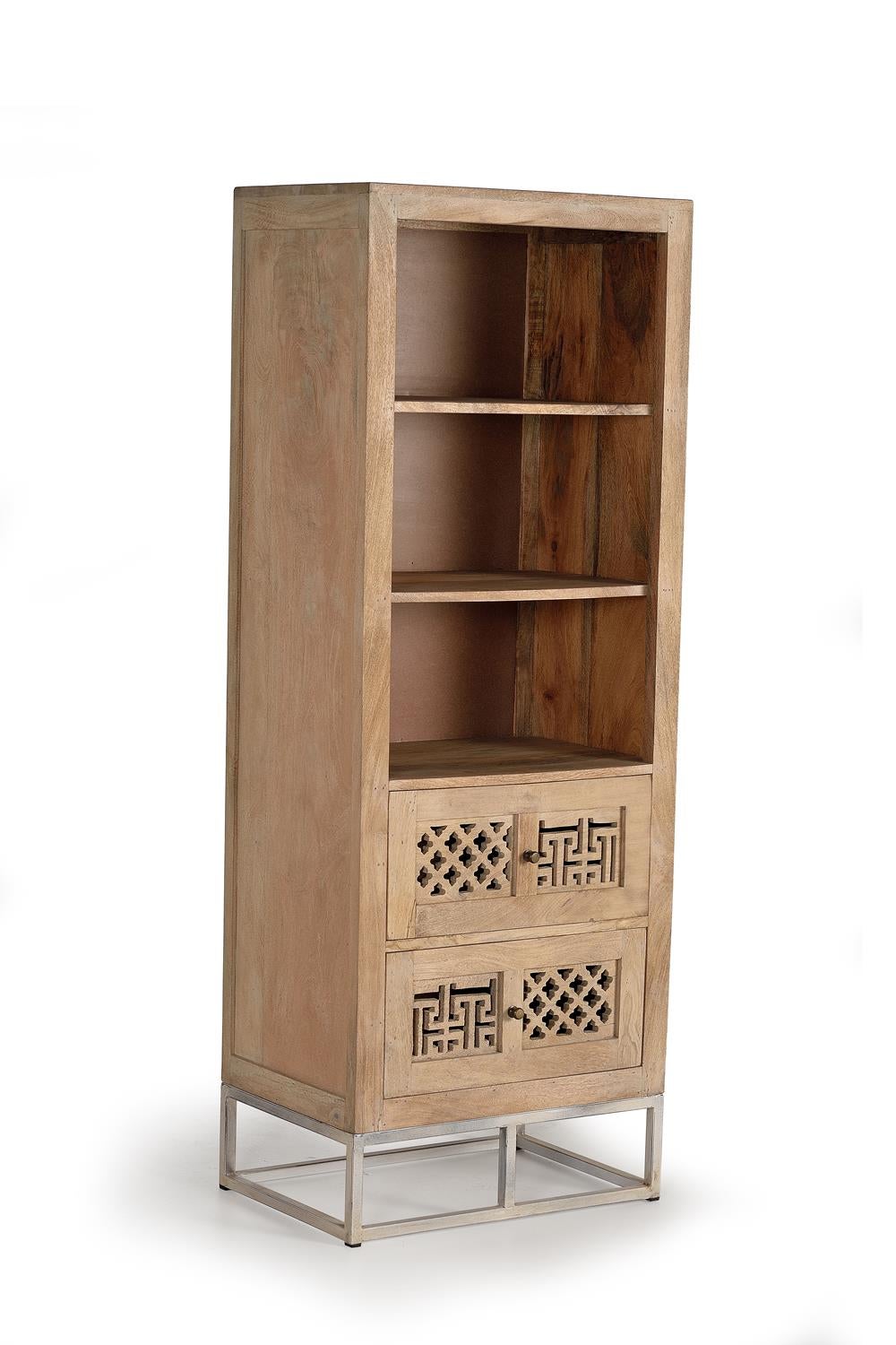 Étagère en manguier bois et pieds en metal