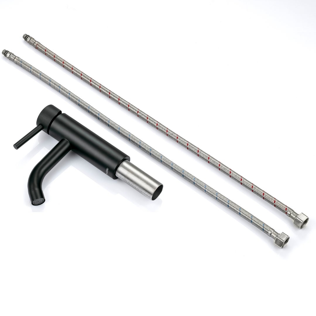 LOMAZOO Robinet de lavabo noir Nova - 3