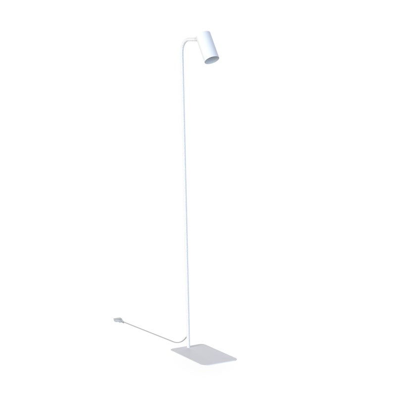 Lampa podłogowa stojąca Mono biała 1xGU10x10W wym: 130 x 24 x 27 cm metal Nowodvorski Lighting