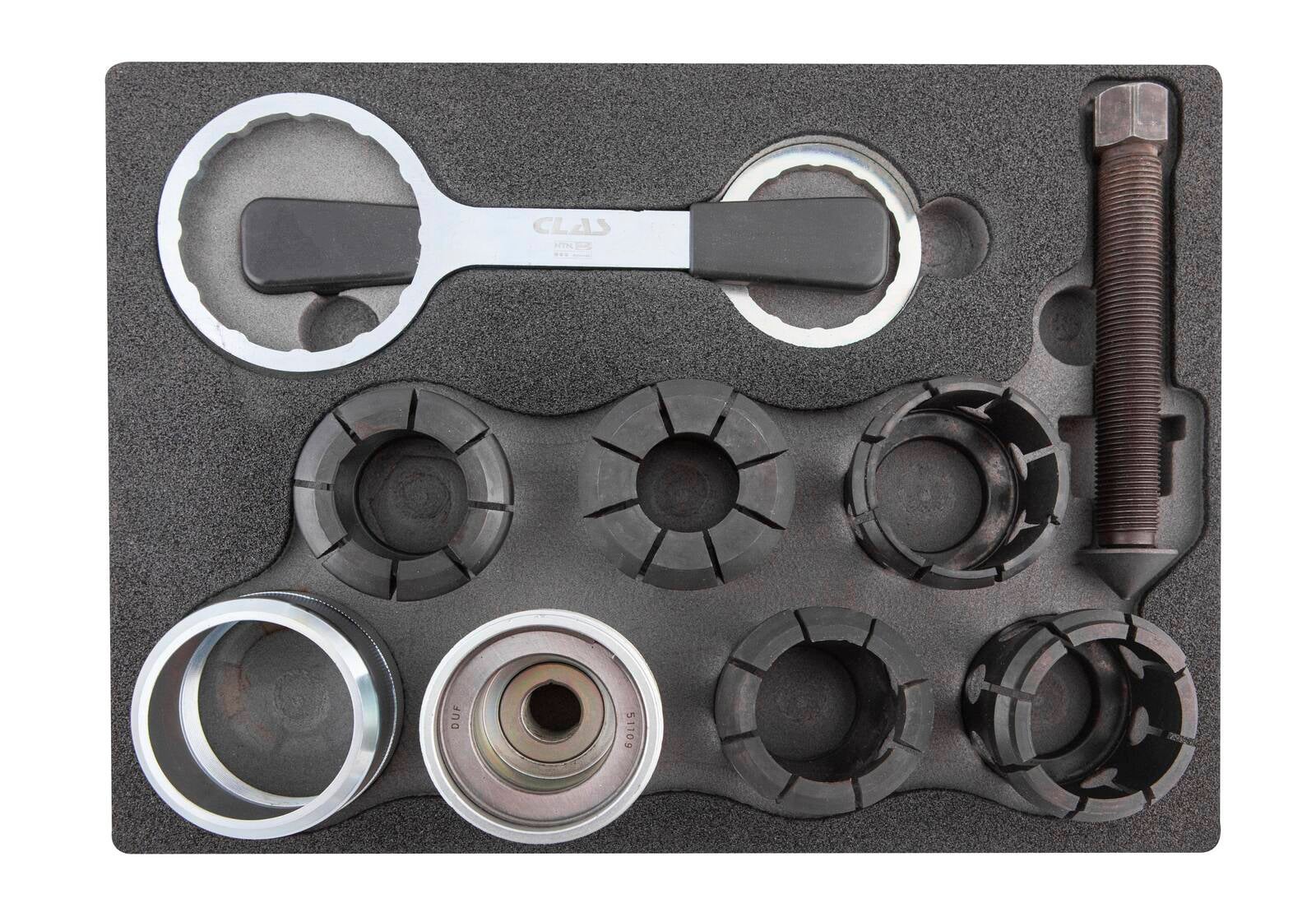 Coffret Extraction Roulements à Prise Intérieure CLAS - Diamètre 8 à 58 Mm - Kit Complet Avec Masse à Inertie, Extracteur, Embouts - Réf. OM 3418